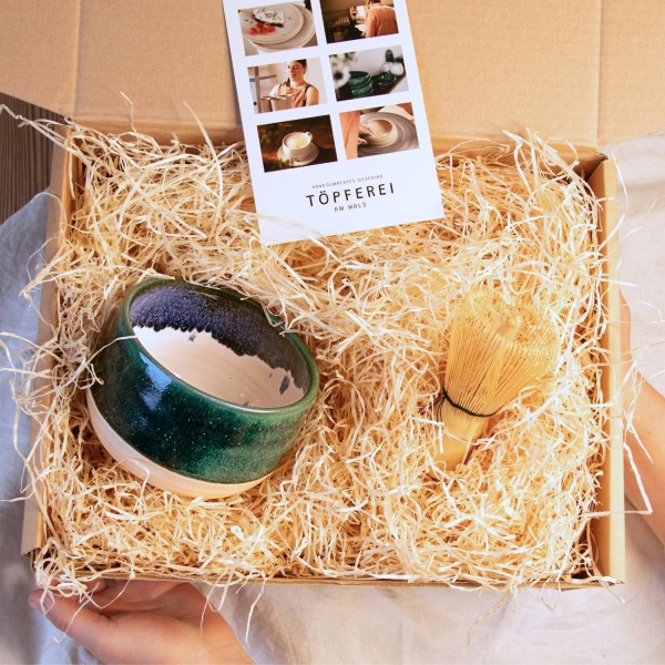 Matcha-Set magic green