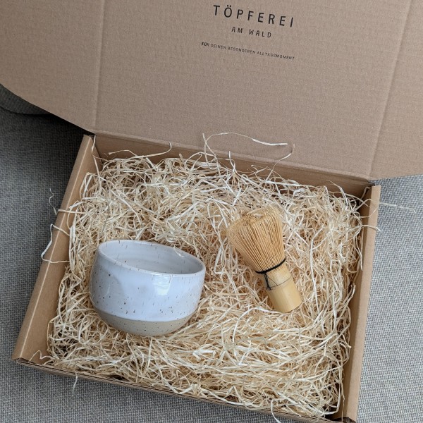 Geschenkbox Matcha-Set