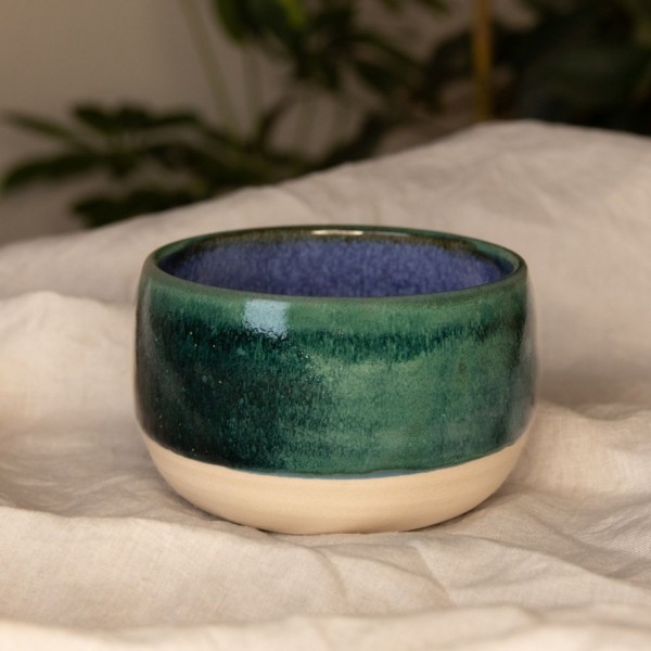 Matcha-Schale magic green